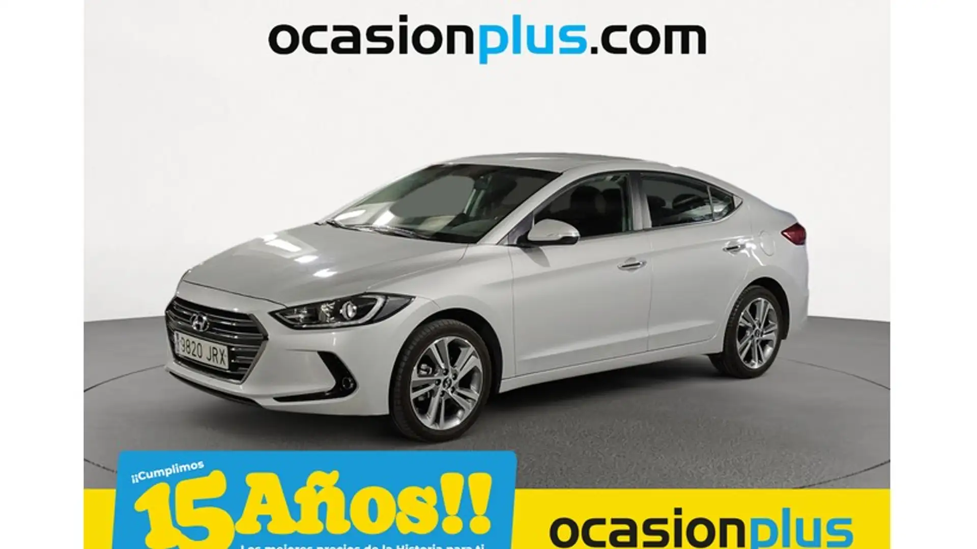 Hyundai ELANTRA 1.6MPI Tecno 128 Argent - 1
