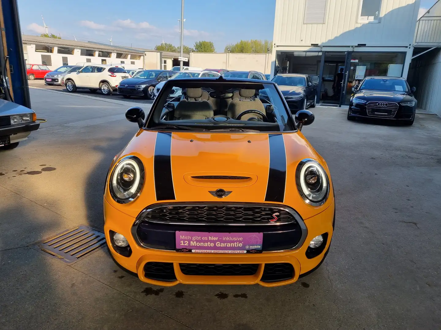 MINI Cooper SD Cabrio Automatik - Topzustand! Naranja - 2