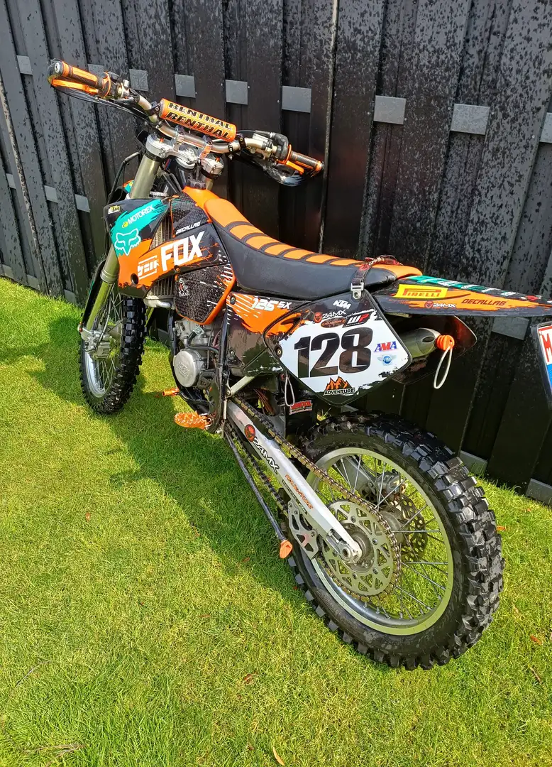 KTM 125 EXC Czarny - 1