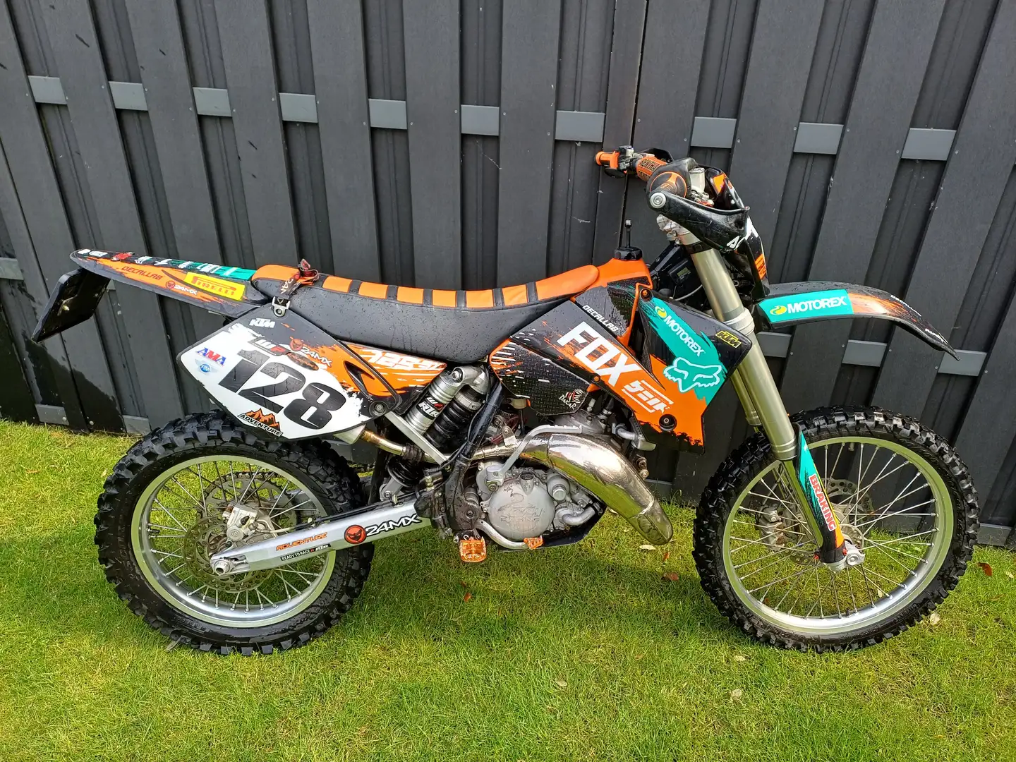 KTM 125 EXC Schwarz - 1