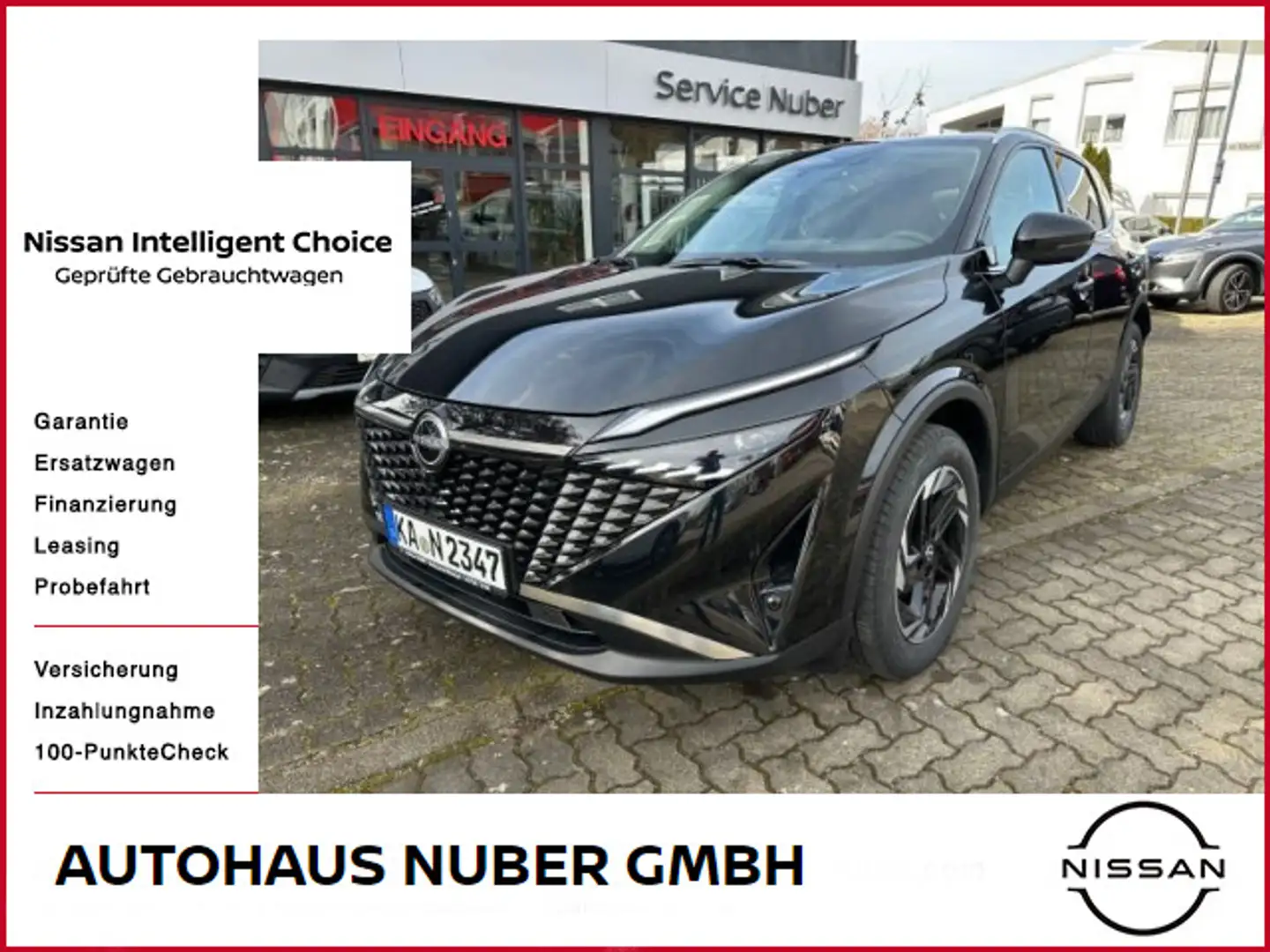 Nissan Qashqai 1,3DIG-T N-Connecta Automatik Winterpake Noir - 1