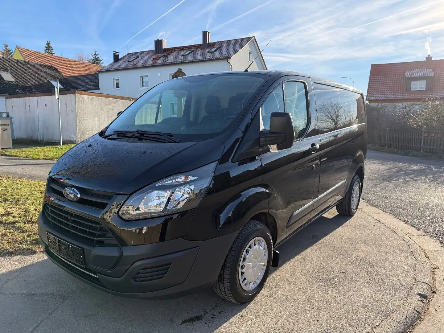 Ford Transit Custom Kasten 290 L1 TÜV NEU Schwarz - 1