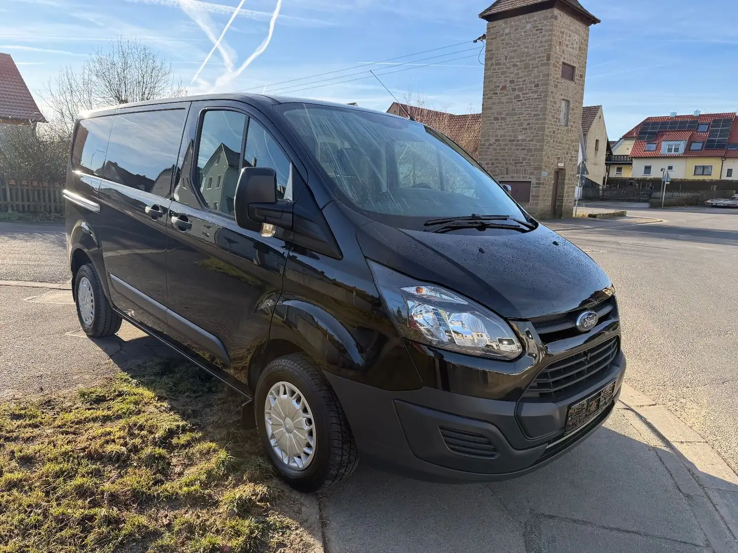 Ford Transit Custom Kasten 290 L1 TÜV NEU Schwarz - 2