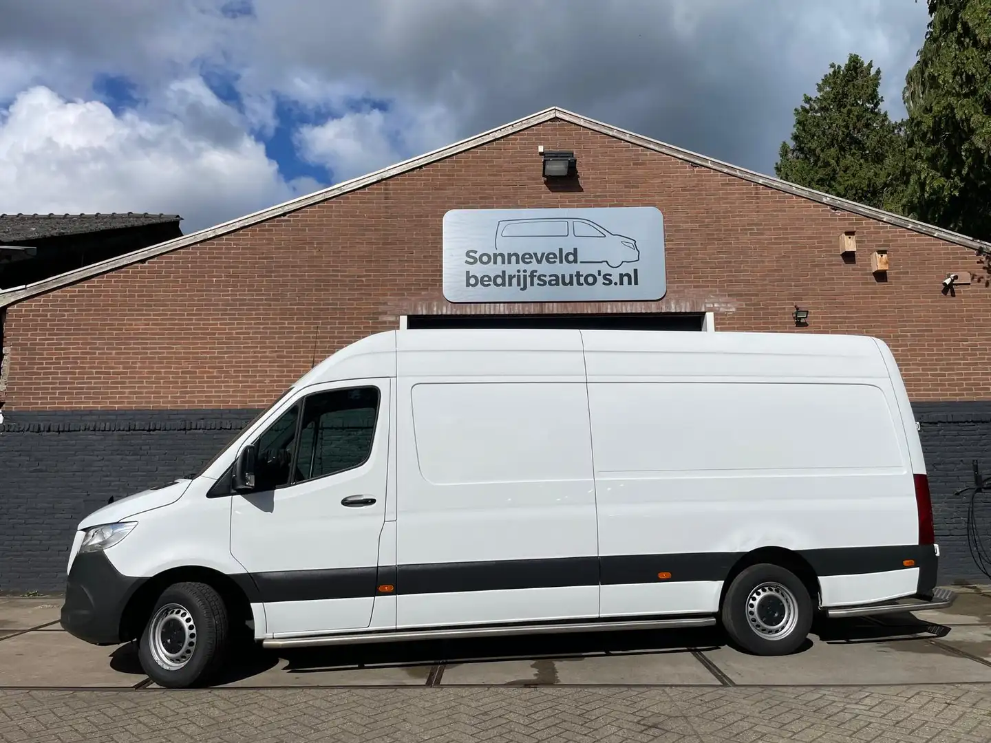 Mercedes-Benz Sprinter 315CDI L3 Automaat Mbux camera airco cruise Wit - 2