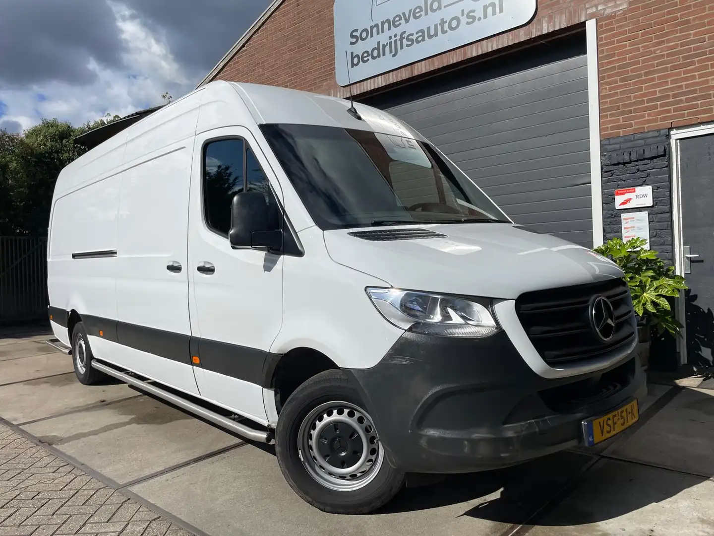 Mercedes-Benz Sprinter 315CDI L3 Automaat Mbux camera airco cruise Wit - 1
