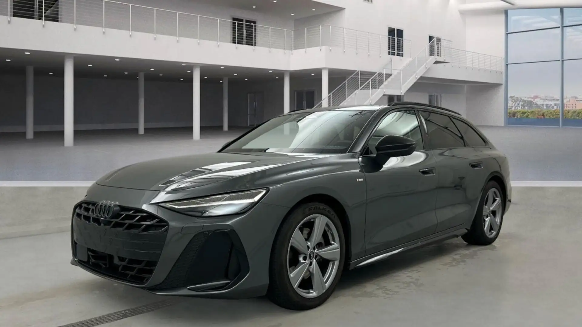 Audi A6 Avant TECH PLUS*PANO*LEDER S Line Grijs - 2