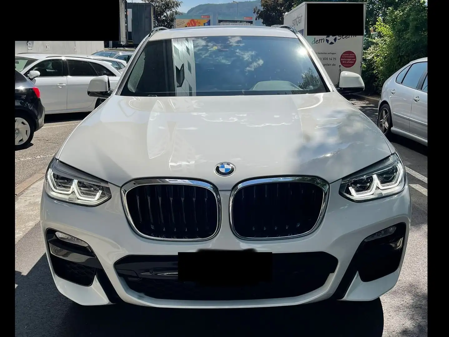 BMW X3 X3 xdrive25d Msport 231cv auto Bianco - 2