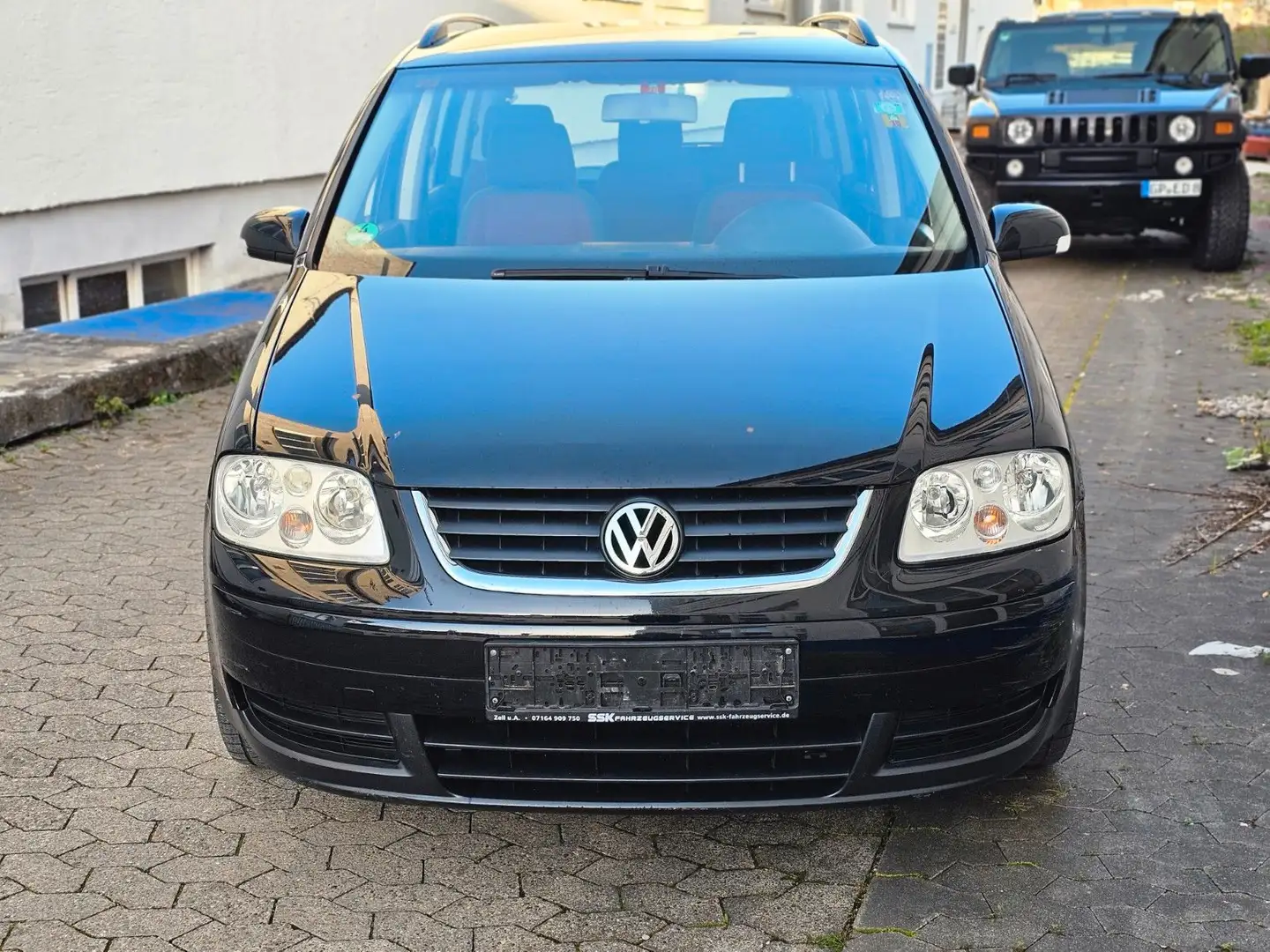 Volkswagen Touran Trendline 7 Sitzer Klima Чорний - 2