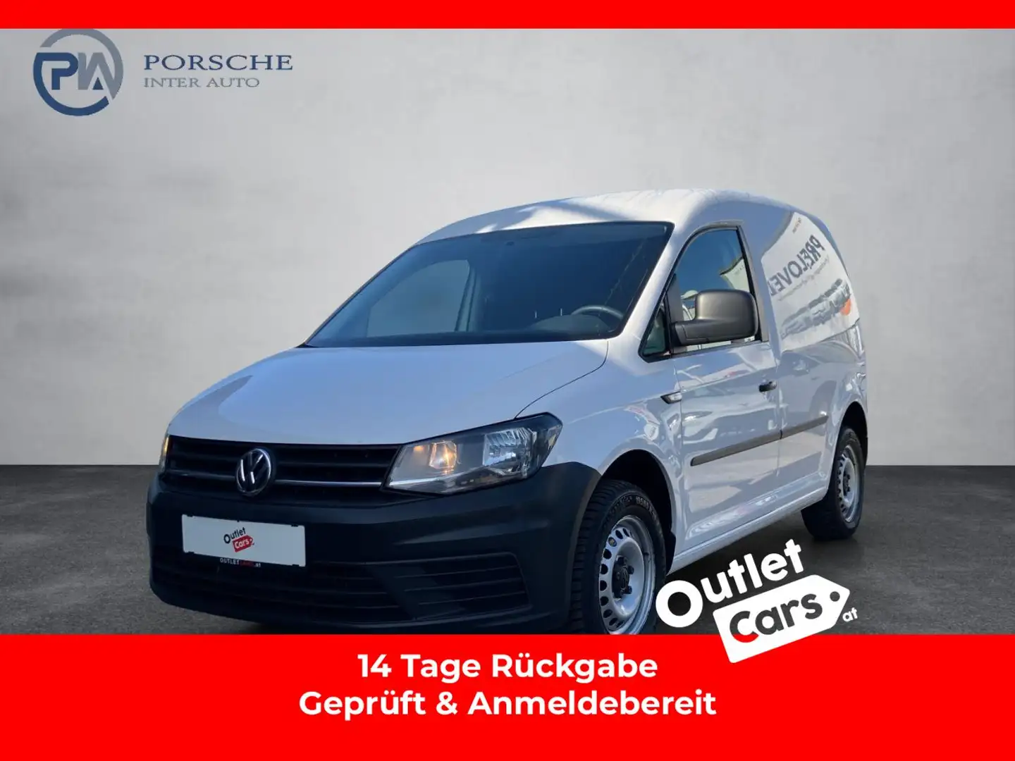 Volkswagen Caddy Nfz Kasten 2.0 TDI BMT Kasten NAVI+PDC Weiß - 1