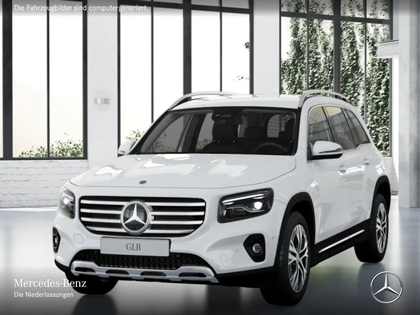 Mercedes-Benz GLB 250 4M PROGRESSIVE+MULTIBEAM+KAMERA+TOTW+8G Blanc - 2