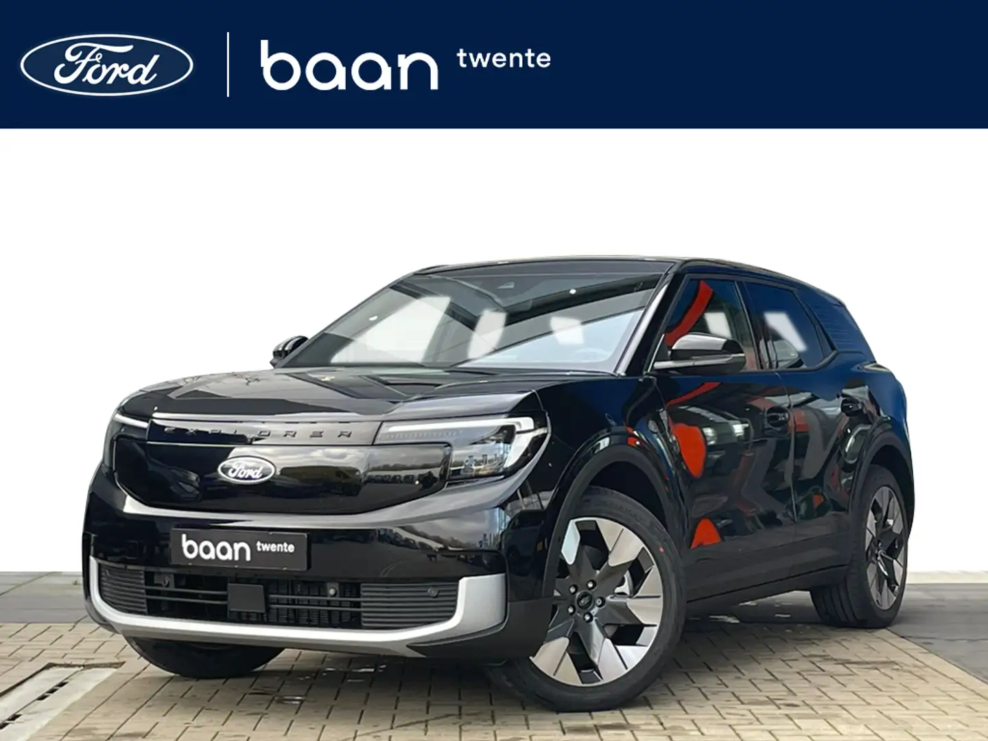 Ford Explorer Premium Extended Range RWD 77 kWh | Panoramadak | Zwart - 1