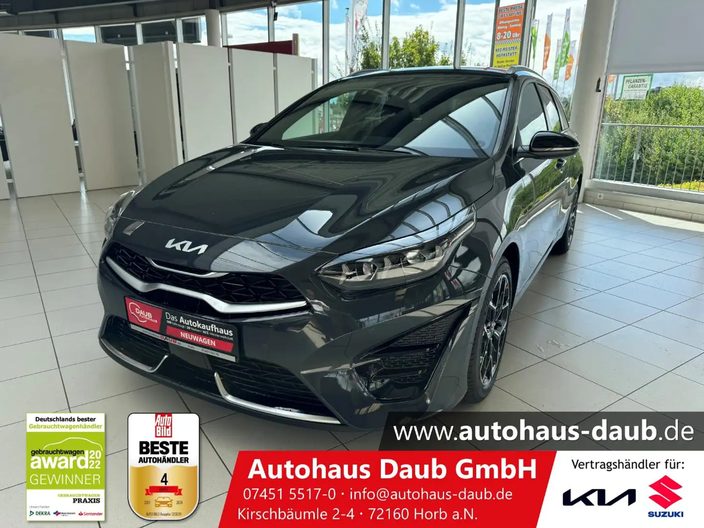 Kia Ceed SW / cee'd SW 1.5T DCT7 GTL Tech LED ER Dt. Fzg !! Grau - 2