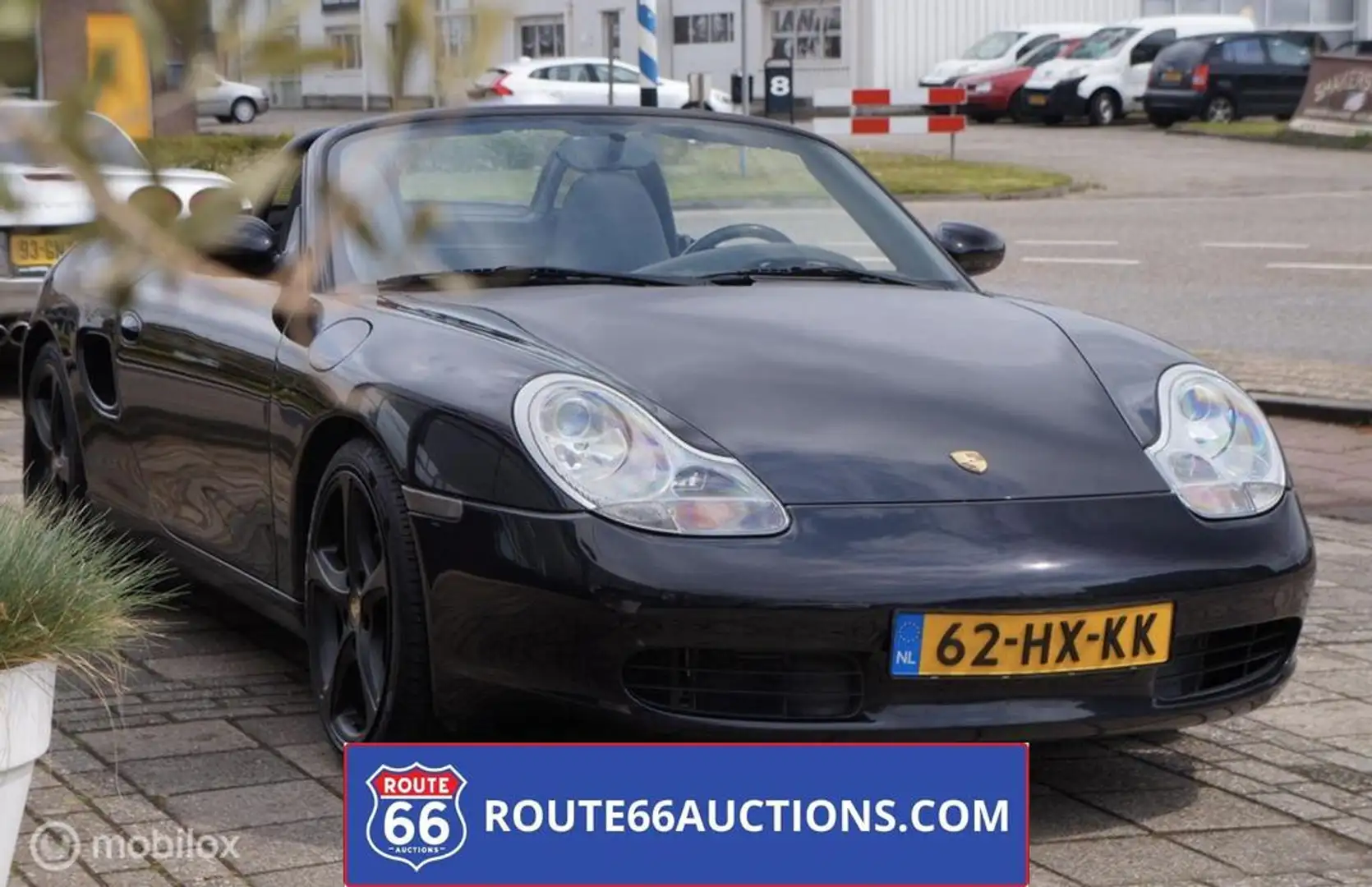 Porsche Boxster | 2002 | Route 66 Auctions Zwart - 1