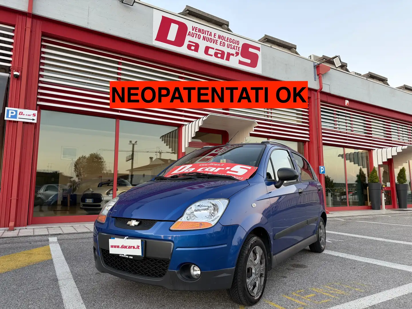 Chevrolet Matiz 0.8 S Smile ecologic Gpl, NEOPATENTATI OK! Blu/Azzurro - 1