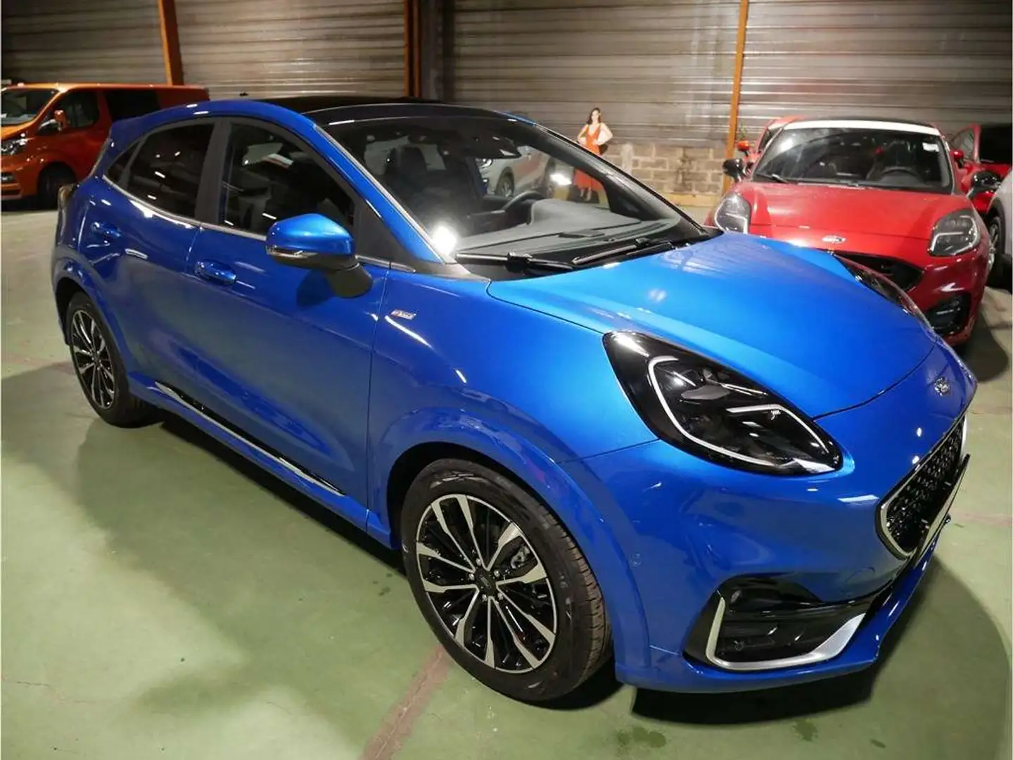 Ford Puma ST-Line V 1.0i EcoBoost mHEV 155ps A7 GAR 09/2028 Bleu - 2