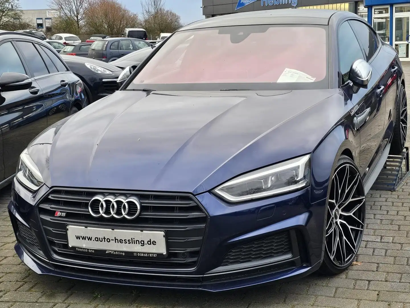 Audi S5 3.0 TDI quattro Dynamiklenkung Panorama Blau - 1