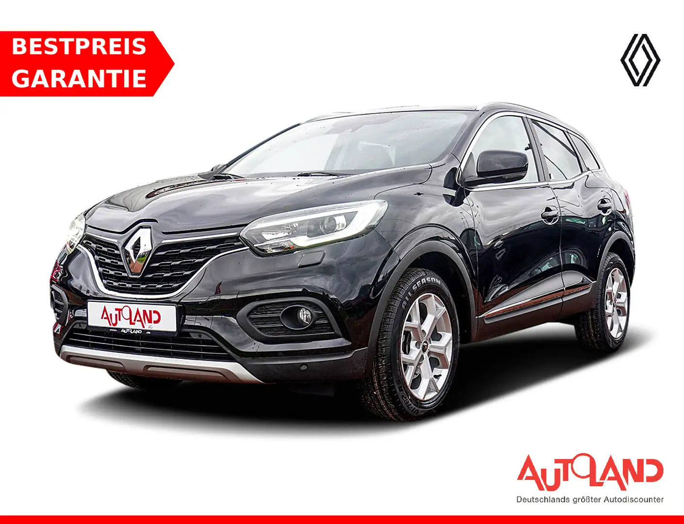 Renault Kadjar 1.3 TCE Limited Navi Kamera Keyless AHK Schwarz - 1