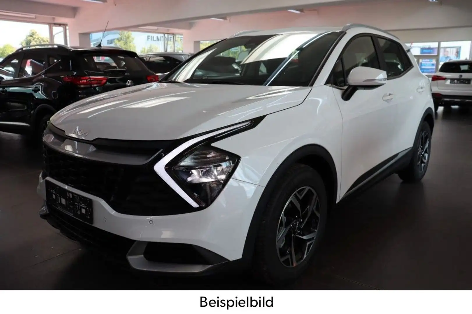 Kia Sportage 1.6 48V T-Leder Skey LED SHZ LHZ AKTION Biały - 1