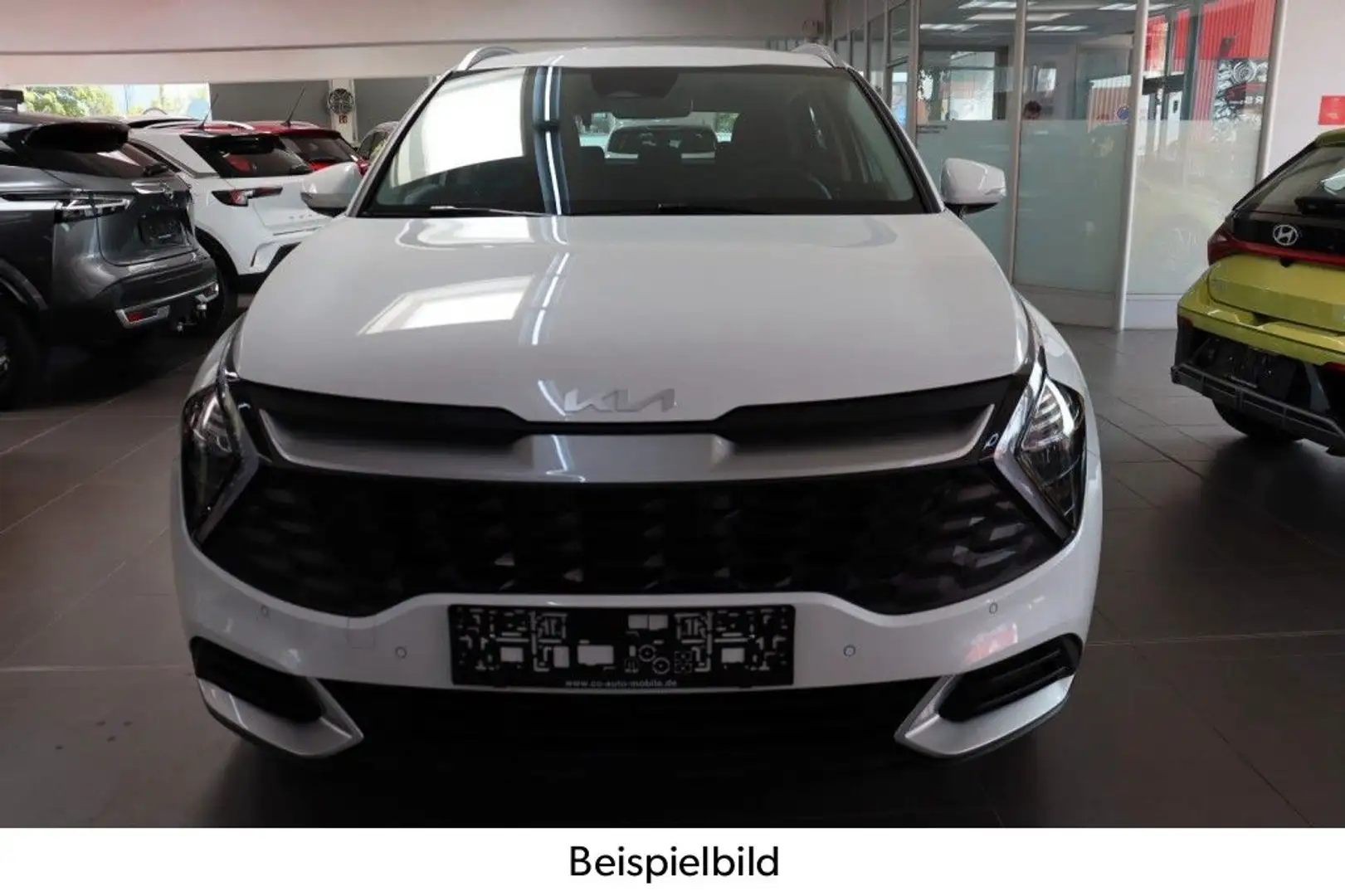 Kia Sportage 1.6 48V T-Leder Skey LED SHZ LHZ AKTION Biały - 2