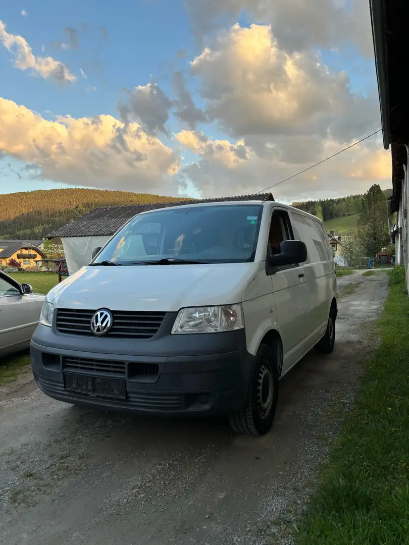Volkswagen T5 Kombi MD-Kombi 1,9 TDI Weiß - 1