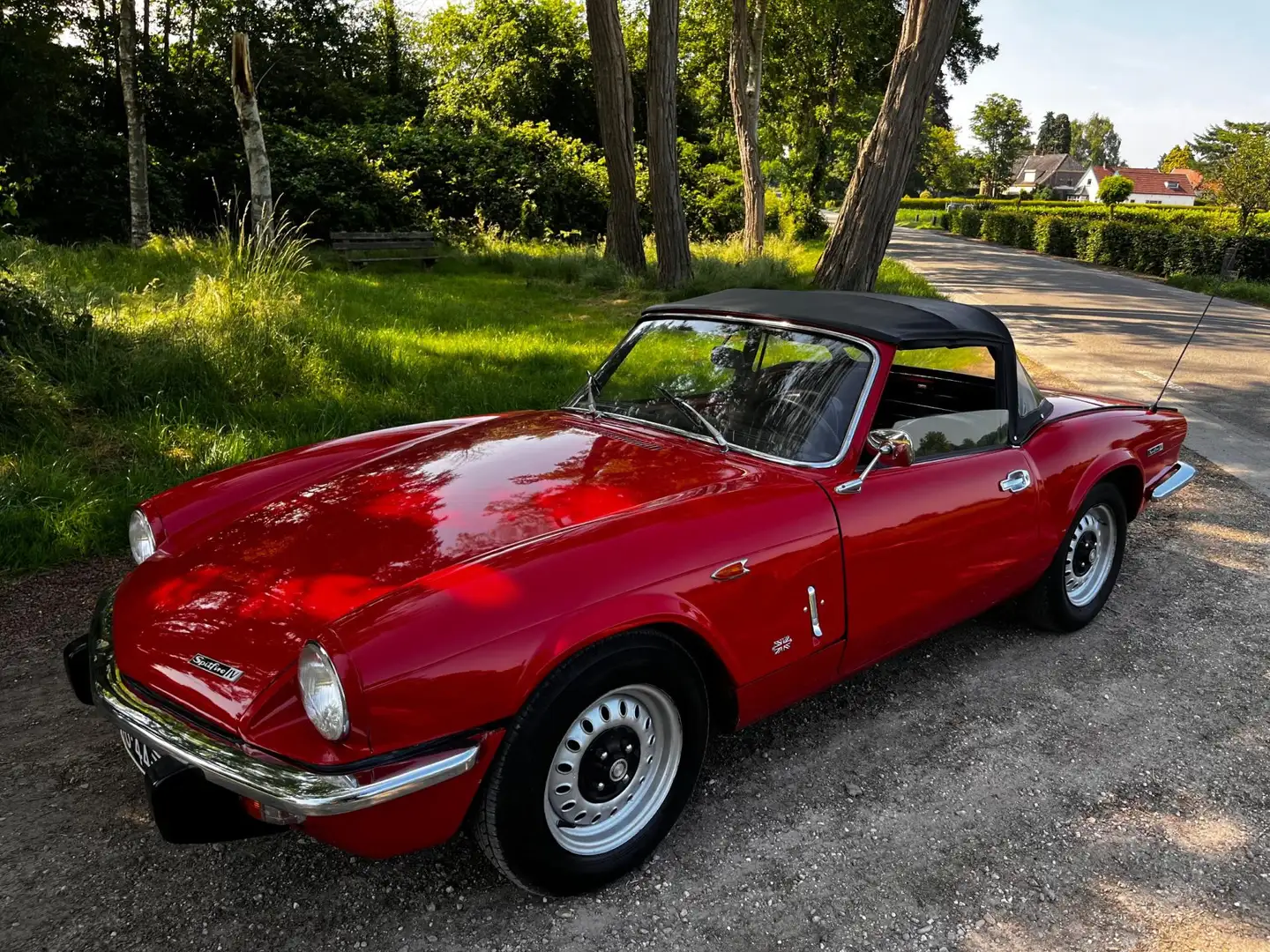 Triumph Spitfire 1300 MK IV Soft Top Rood - 1