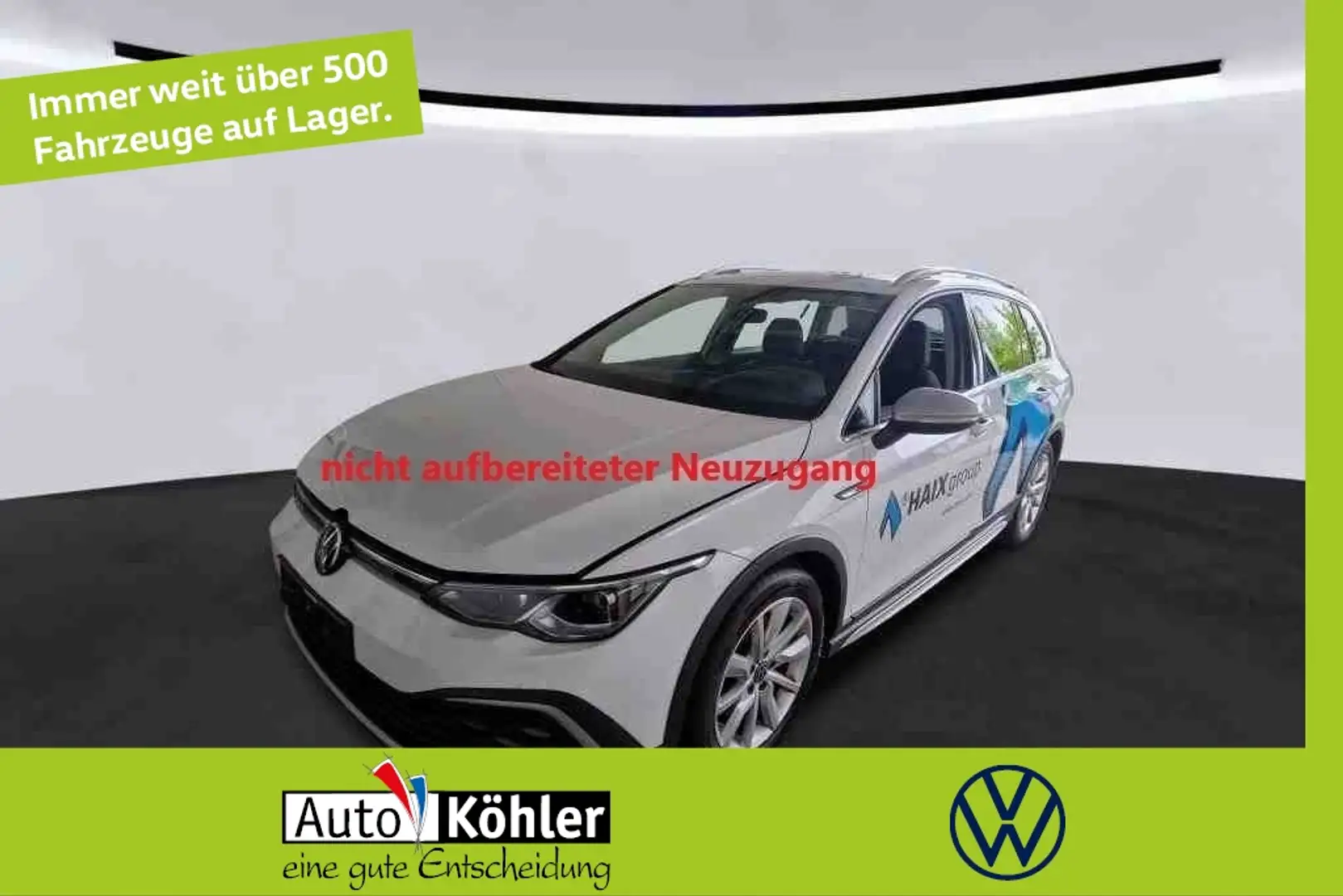 Volkswagen Golf Variant Alltrack TDi DSG 4M Matrix ACC AHK Weiß - 1