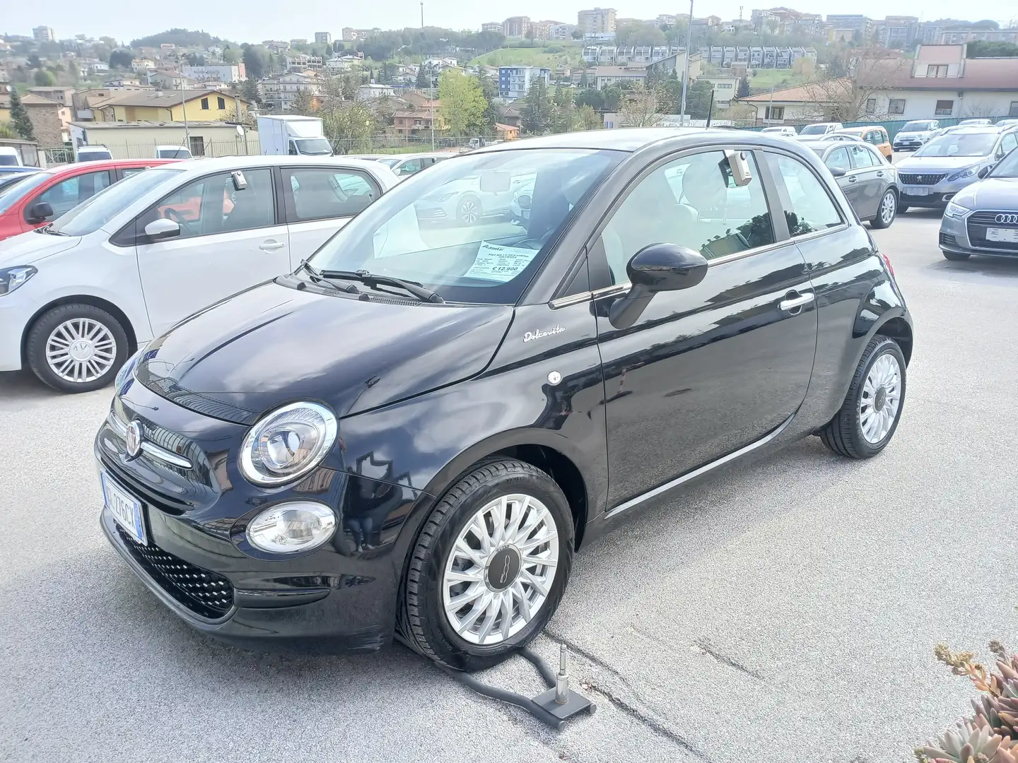 Fiat 500 FIAT 500 1.0 HYBRID DOLCEVITA 70CV 2022 Nero - 1
