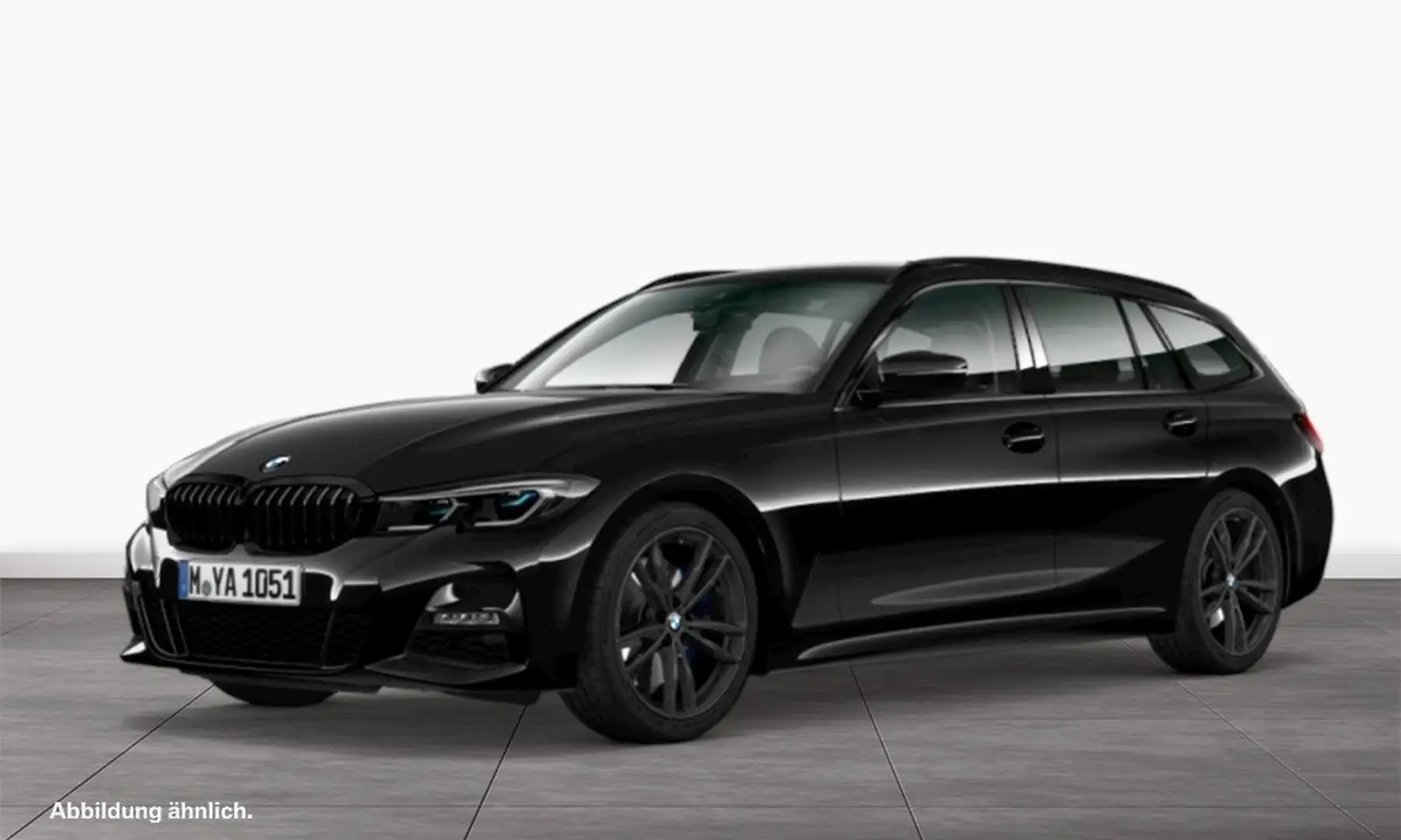 BMW 320 d Touring M Sportpaket AHK DA HUD HiFi Schwarz - 1