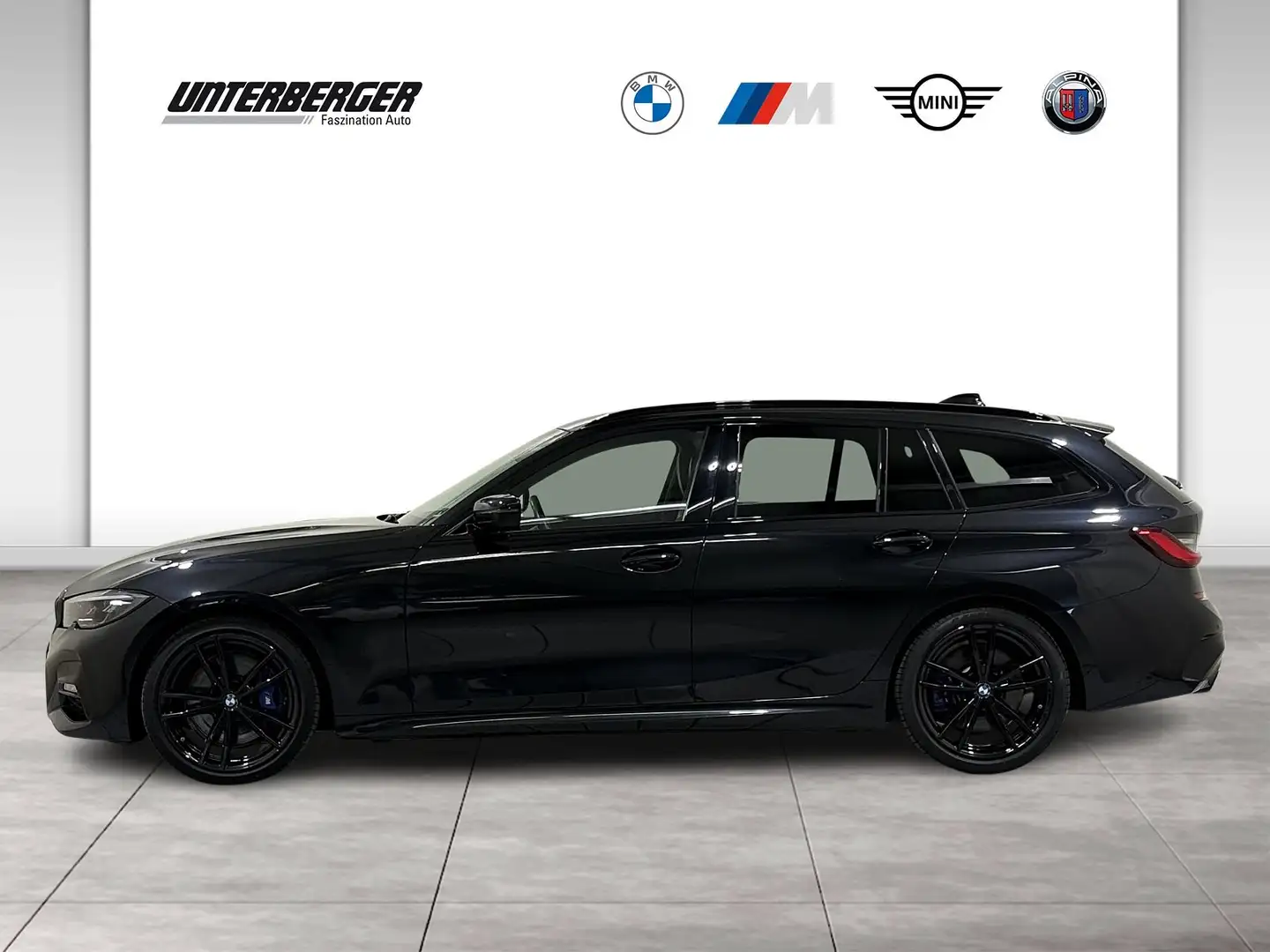 BMW 320 d Touring M Sportpaket AHK DA HUD HiFi Zwart - 2