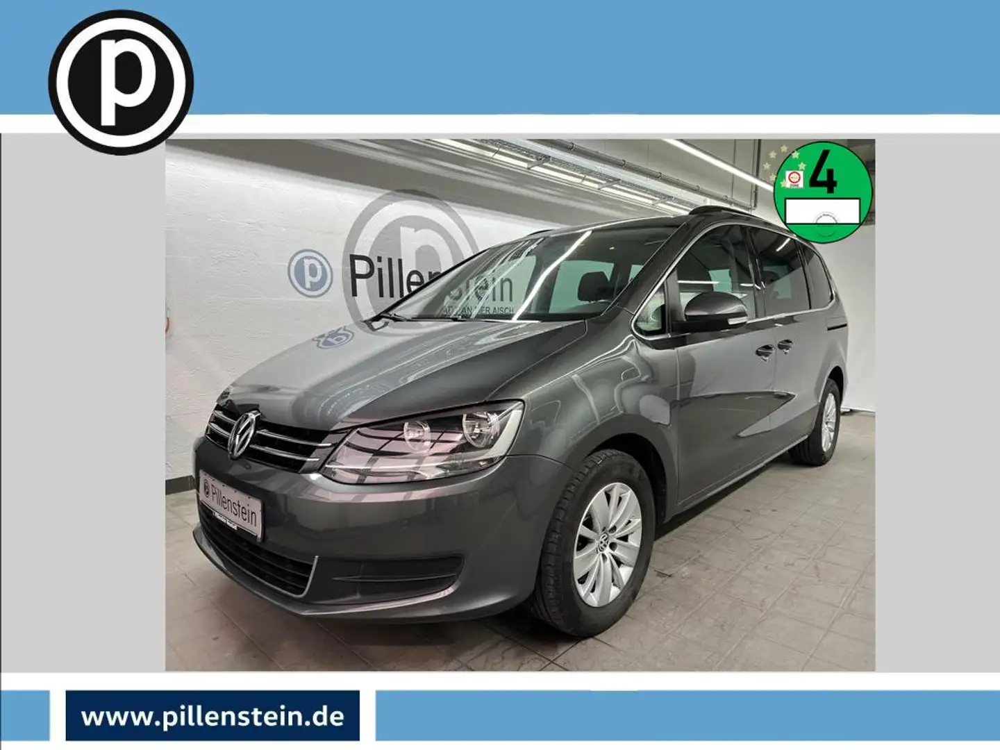 Volkswagen Sharan TSI COMFORTLINE PANO+7SITZER Grau - 1
