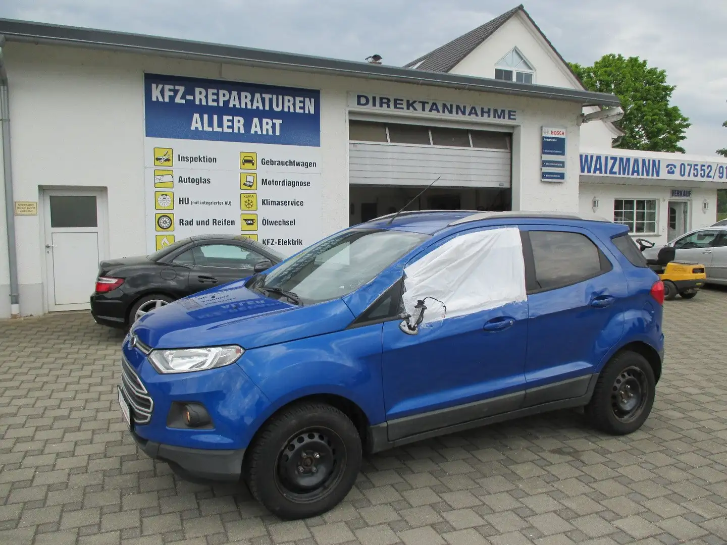 Ford EcoSport 1.0 EcoBoost Trend Blauw - 1