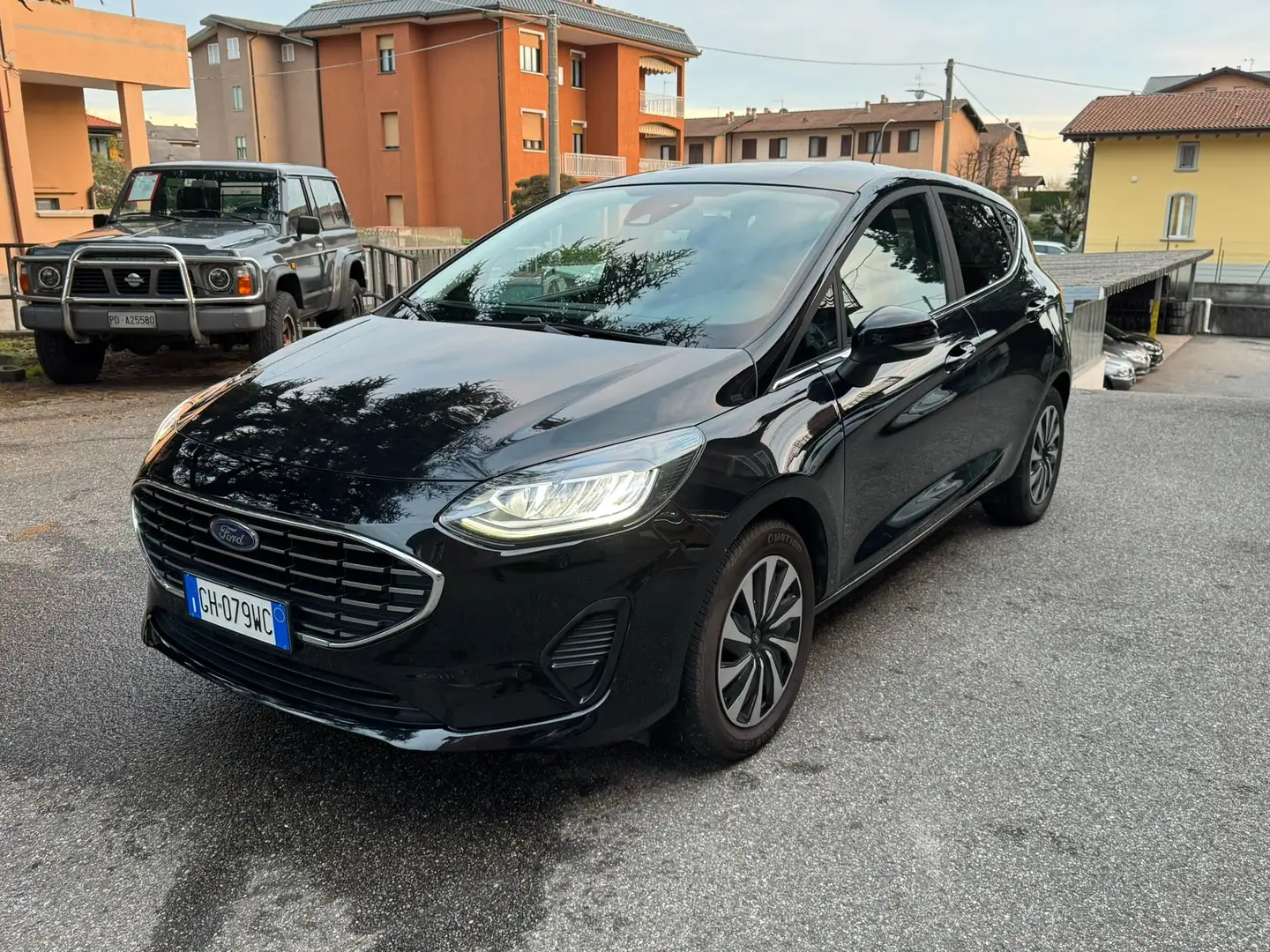 Ford Fiesta 5p 1.0 ecoboost h Titanium 125cv UNICO PROPR. Nero - 1