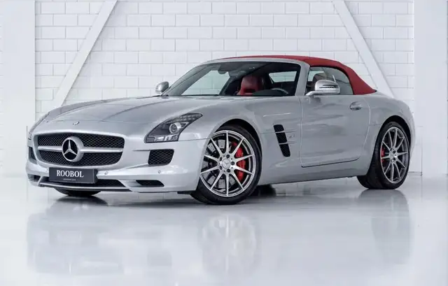 Mercedes-Benz SLS Roadster 6.3 AMG l Rood Leder l Rode Cabrioletkap