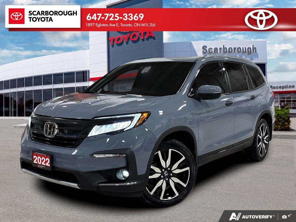 Gray 2022 Honda Pilot SUV / Crossover All-Wheel Drive Automatic