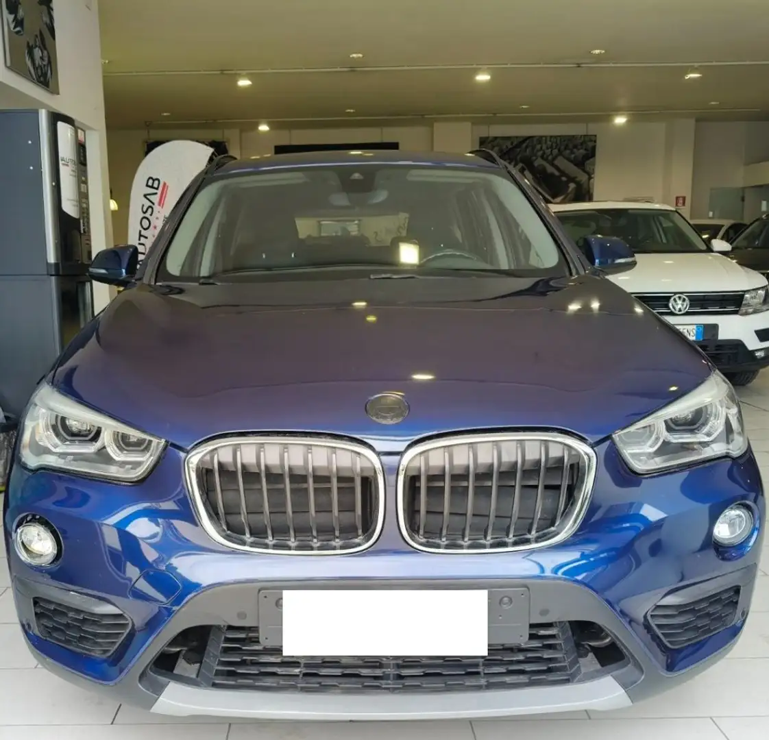 BMW X1 xDrive18d Aut. Business Advantage Blu/Azzurro - 2