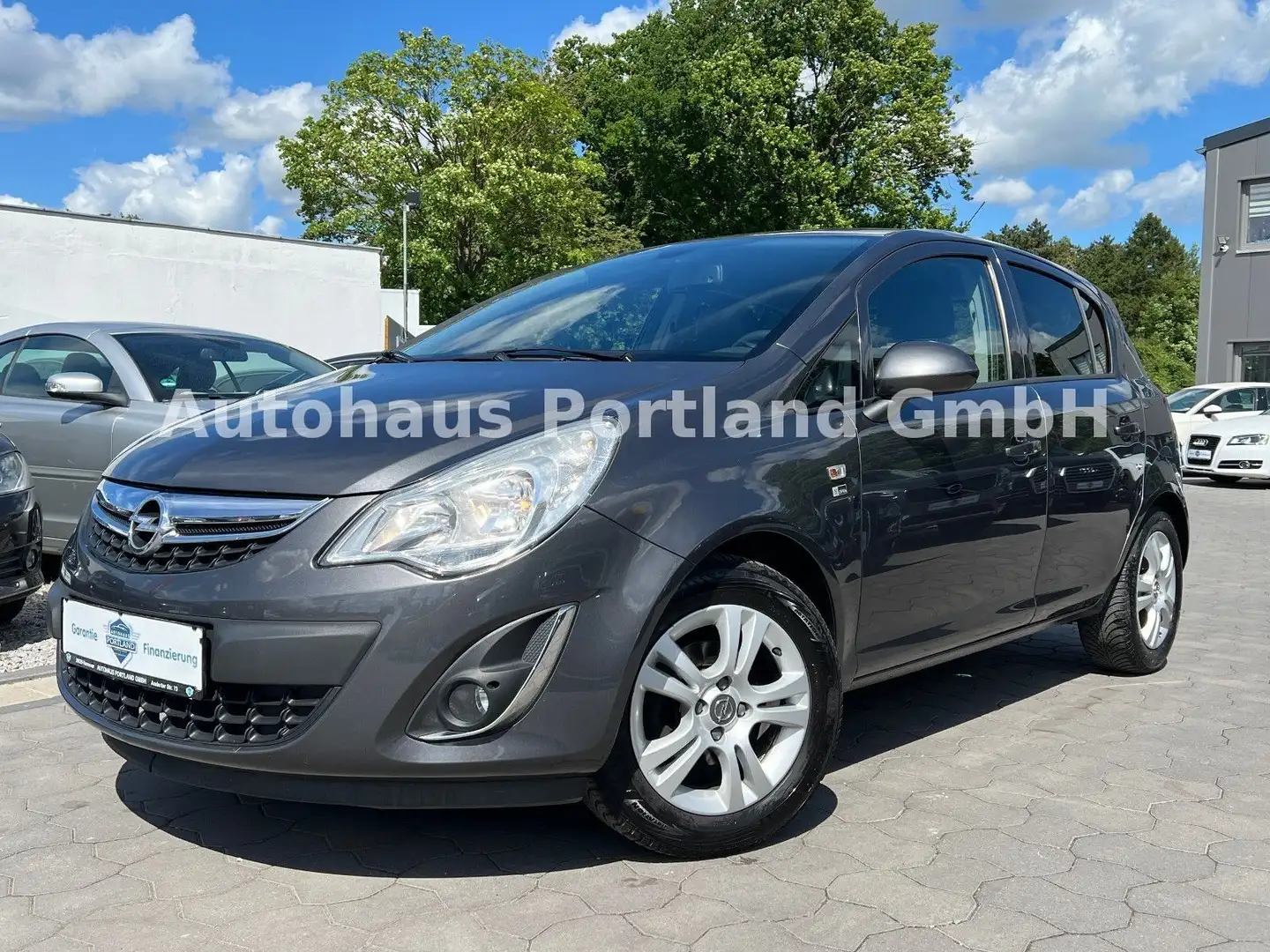 Opel Corsa D 150 Jahre Opel/S-Heft/Winterpaket/Klima Gris - 2