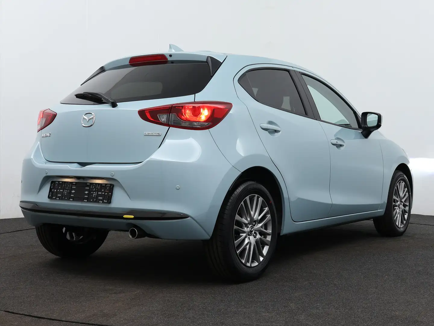 Mazda 2 1.5 e-SkyActiv-G 90 Exclusive-Line Driver Assistan Blauw - 2