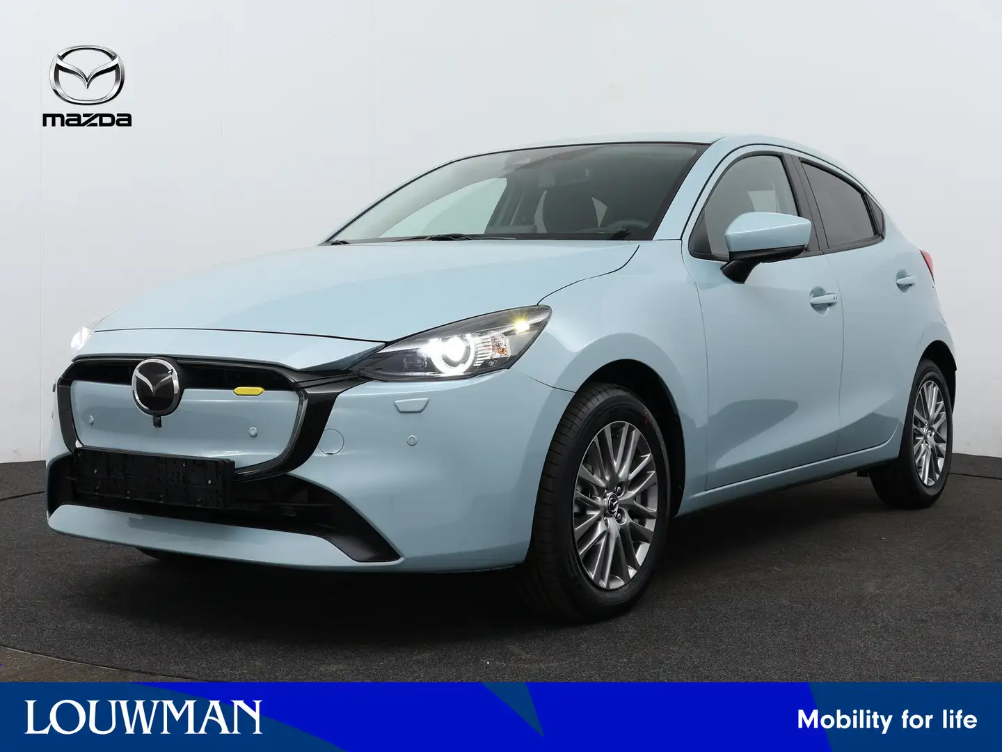 Mazda 2 1.5 e-SkyActiv-G 90 Exclusive-Line Driver Assistan Blauw - 1