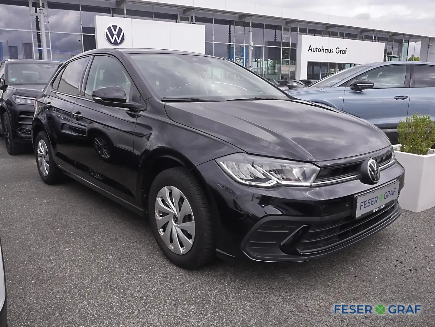 Volkswagen Polo Life 1.0 TSI LED Navi App-Connect V-Cockpit Zwart - 2