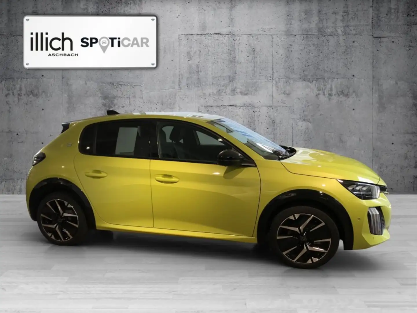 Peugeot 208 E-208 GT Elektromotor 156 (Batterie 54kWh) Geel - 2