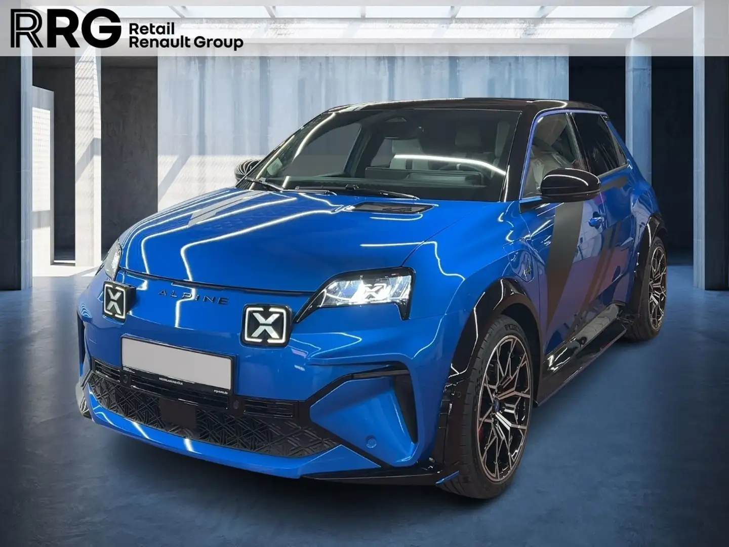 Alpine A290 Premiere Edition Regensensor LED KLIMA PDC Azul - 1