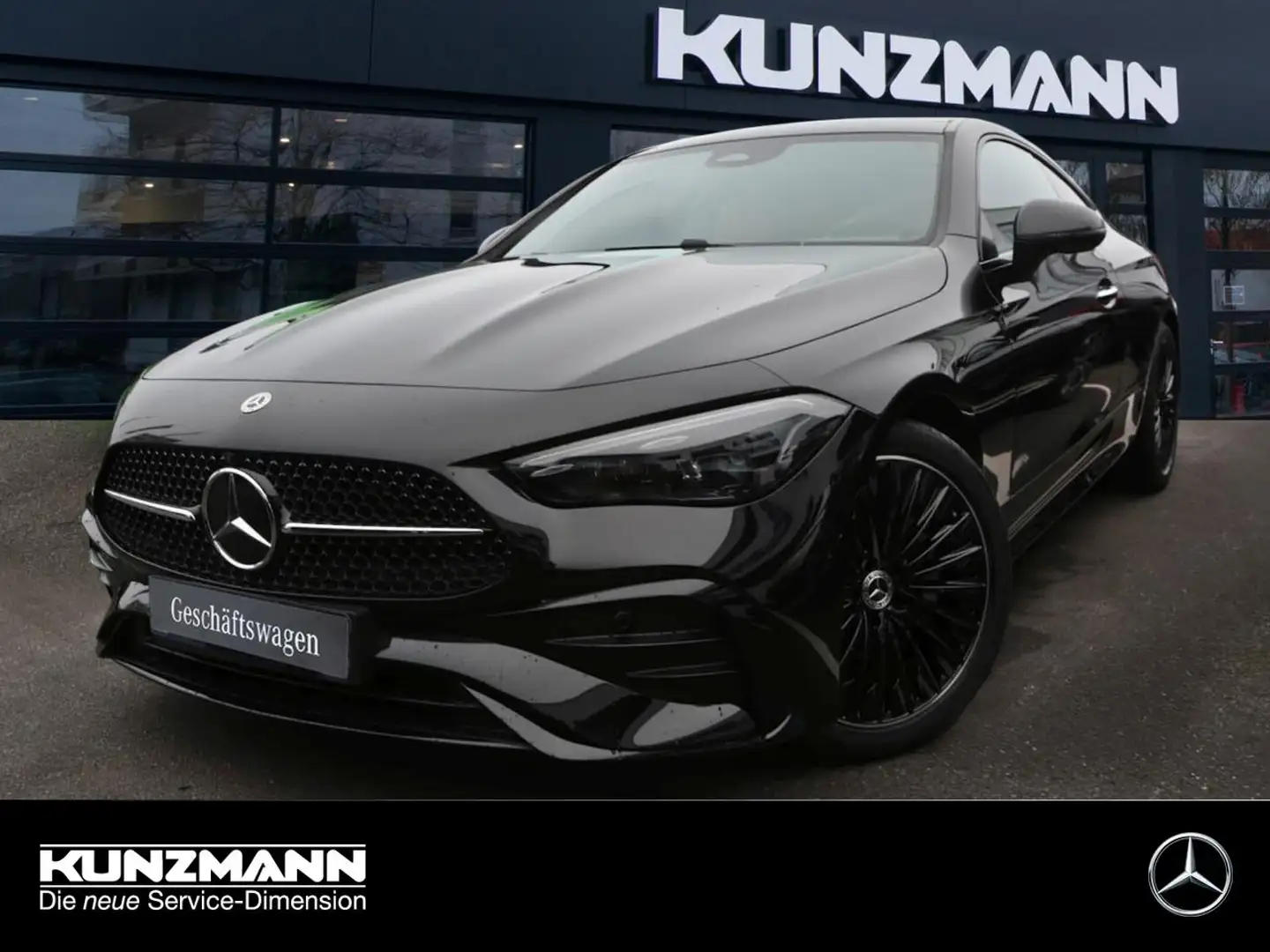Mercedes-Benz CLE 220 d Coupé AMG Night Panorama 360° Distronic Schwarz - 1