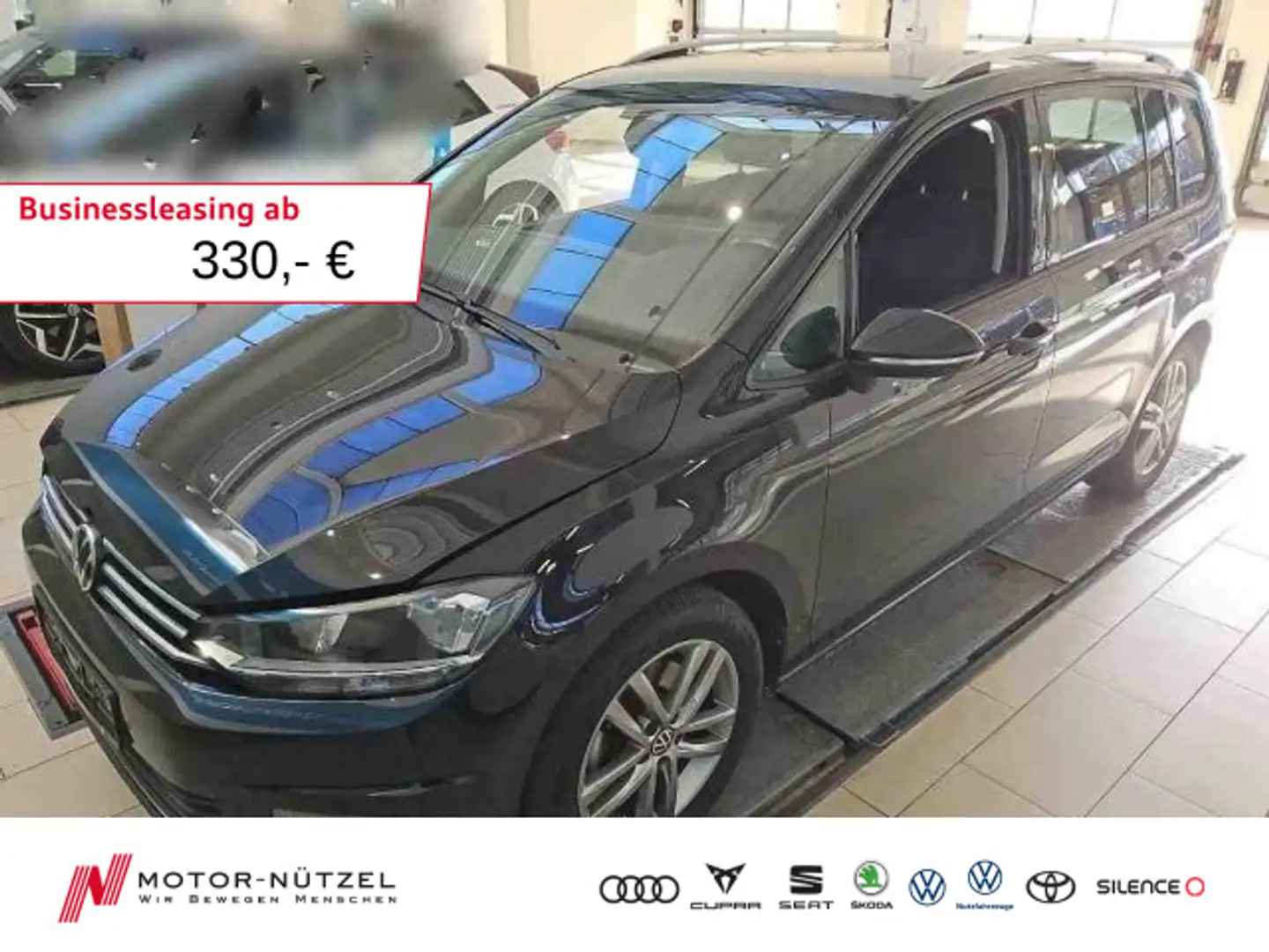 Volkswagen Touran 2.0 TDI COMFORTLINE AHK+ACC+DCC+NAVI+SHZ Schwarz - 1