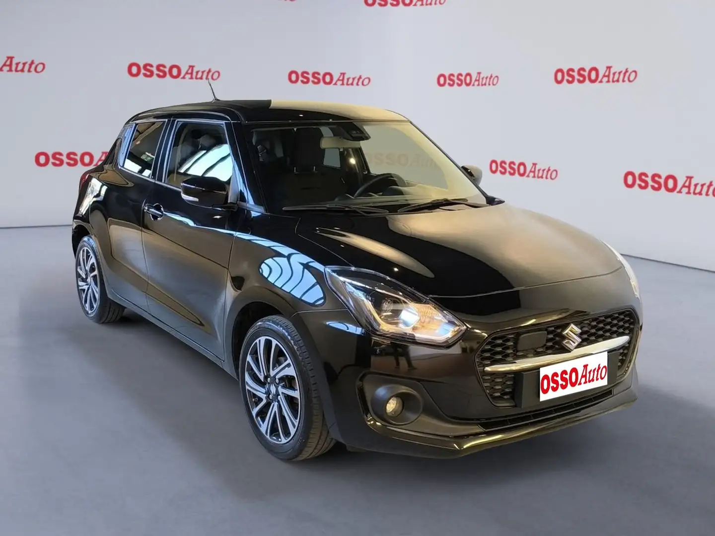 Suzuki Swift 1.2 BENZINA 83 HP HYBRID NEOPATENTATI AZIENDALE Nero - 2
