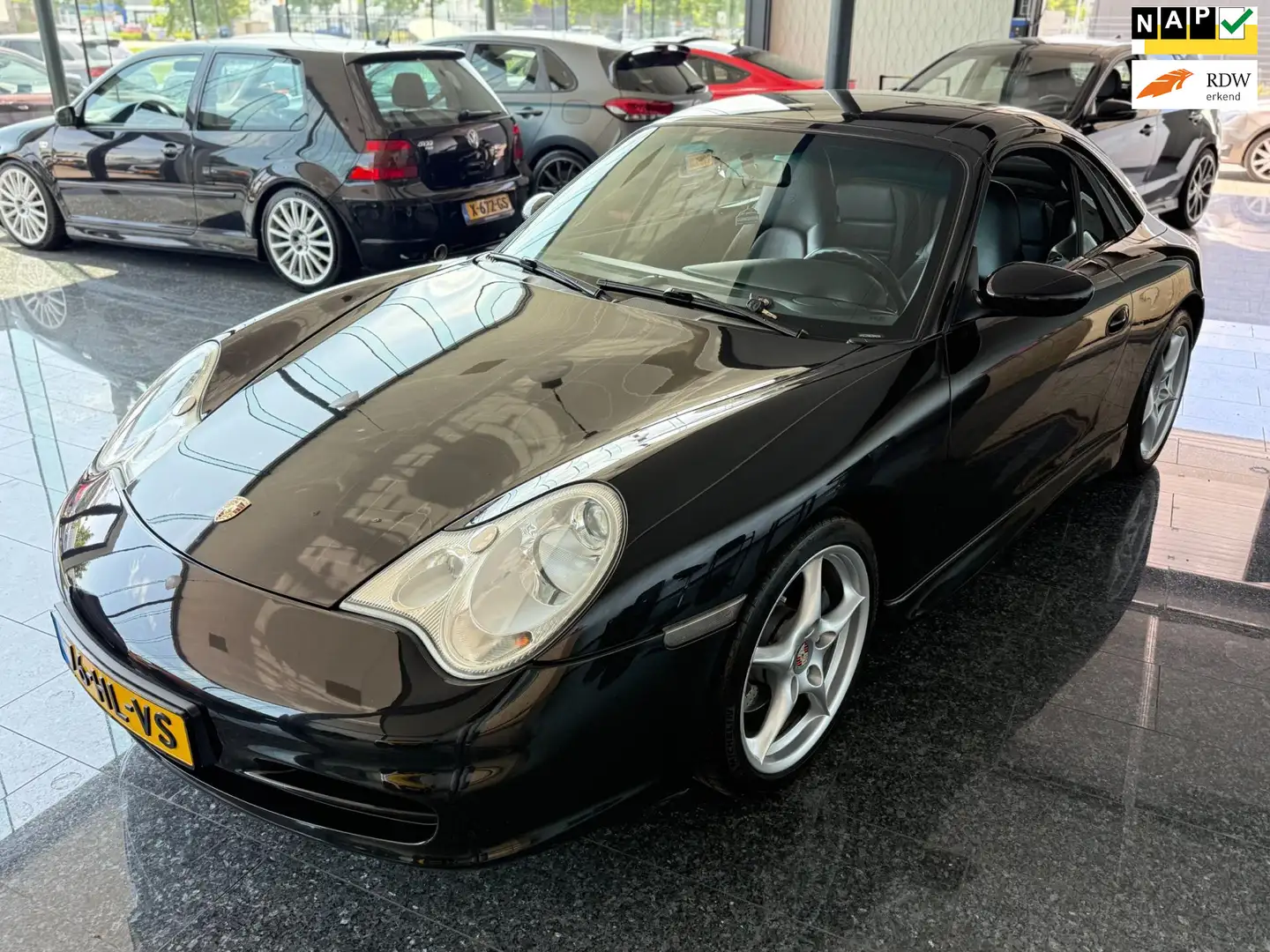 Porsche 911 Cabrio 3.6 Carrera 2001 Origineel NL TOP STAAT Nero - 1
