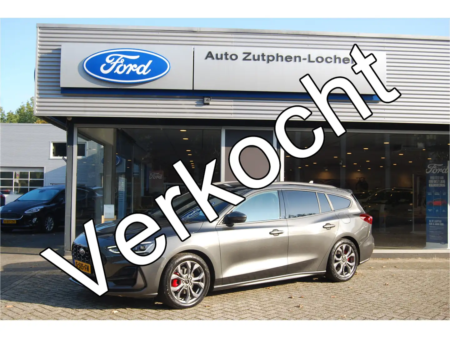 Ford Focus Wagon 1.0 EcoBoost Hybrid ST Line X 155PK | FULL O Grigio - 1