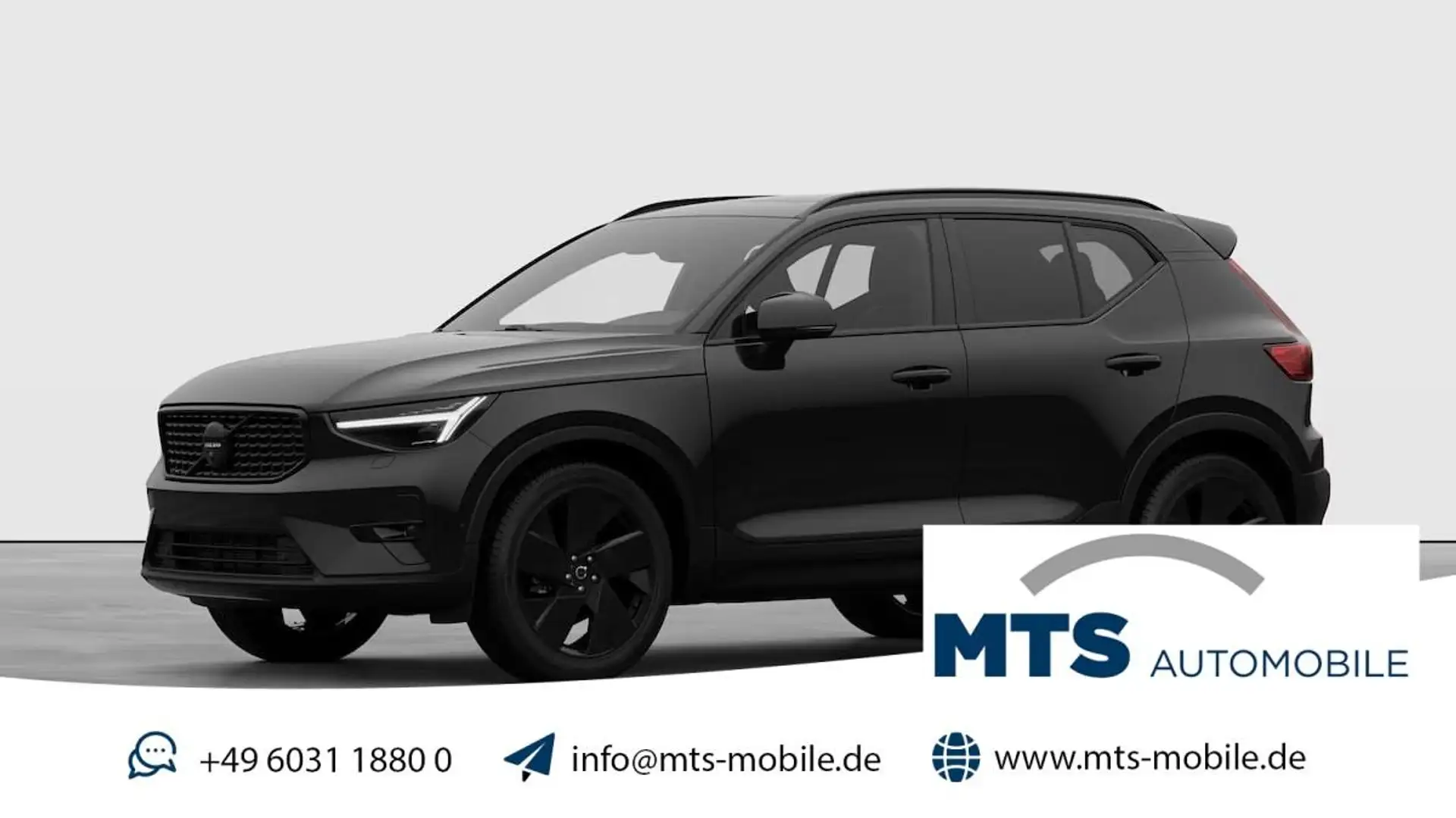 Volvo XC40 B4 Black Edition Ultra H/K 360° PANO LED Schwarz - 1