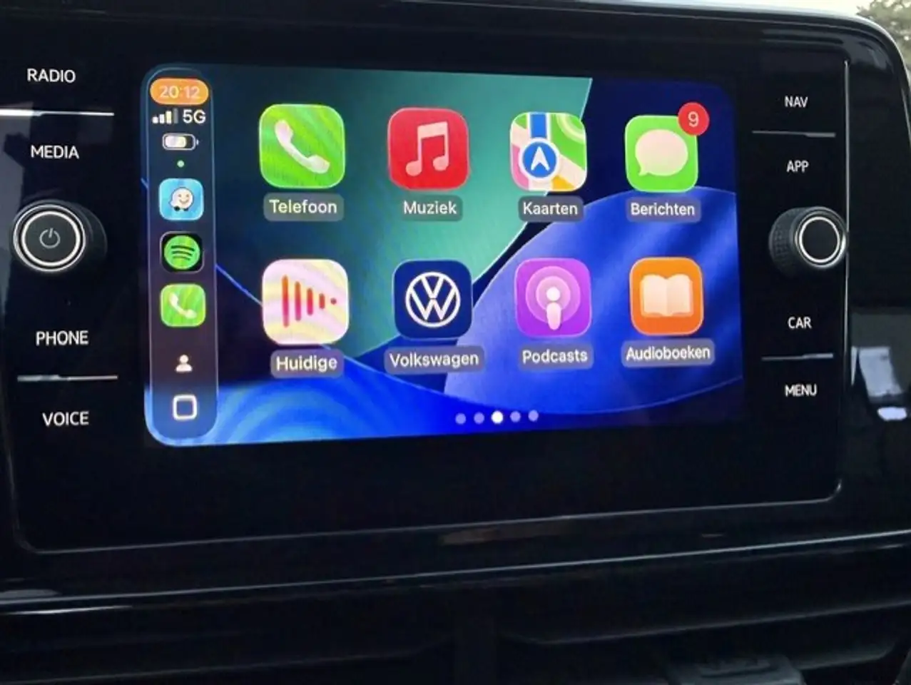 Volkswagen T-Roc Cabriolet 1.5 TSI R-Line DSG Leder Camera AdapCruise Zetel/Stuur verwarming Trekhaak IQ LIght, миниатюра 13