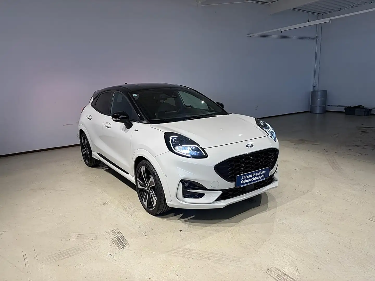 Ford Puma 1,0 EcoBoost Hybrid ST-Line X Weiß - 1