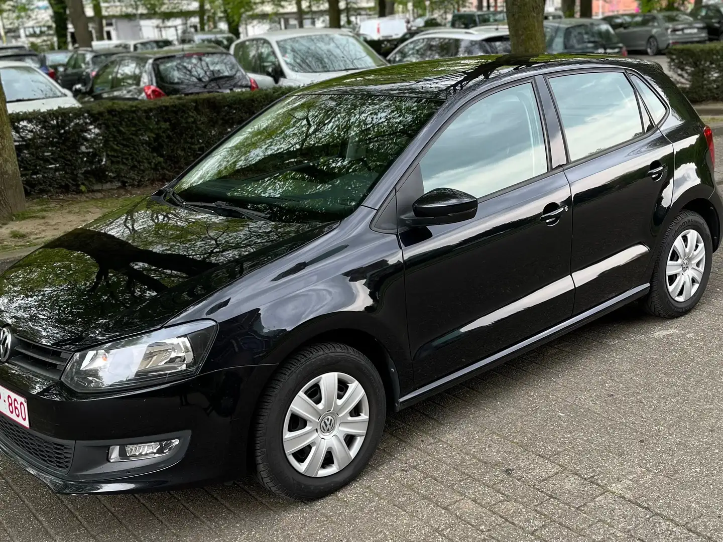 Volkswagen Polo 1.2i Trendline Zwart - 2